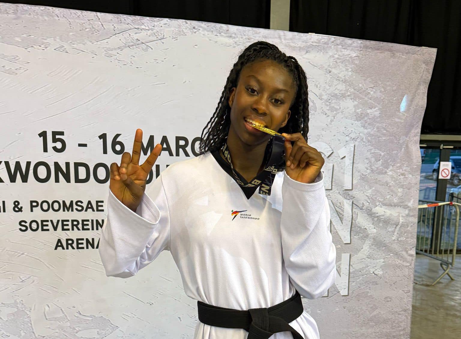 Kimi Laurene OSSIN - Medaille d'Or Open de Belgique